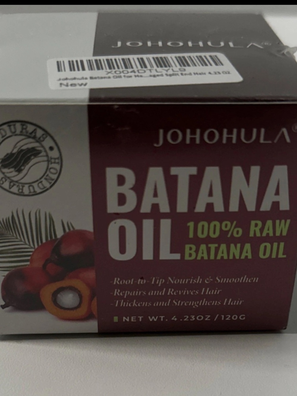 JOHOHULA Batana Oil 100% Raw Hair Care
